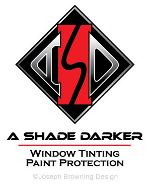 Joseph Browning Design - A Shade Darker Logo Vertical
