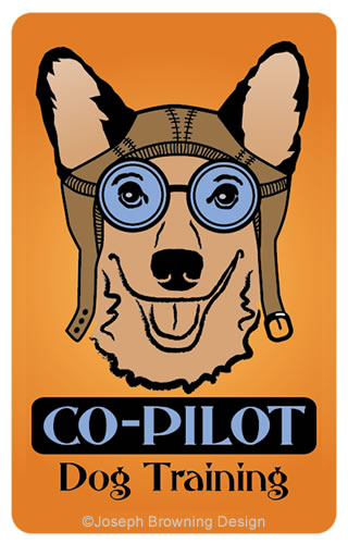 Joseph Browning Design - Co-Pilot Dog Training Logo