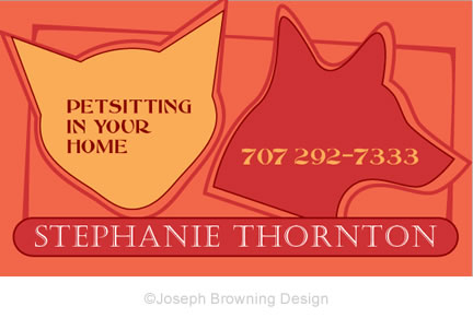 Joseph Browning Design - Stephanie Thornton Business Card