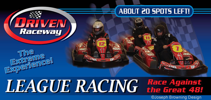 Joseph Browning Design - Driven Raceway Print Ad