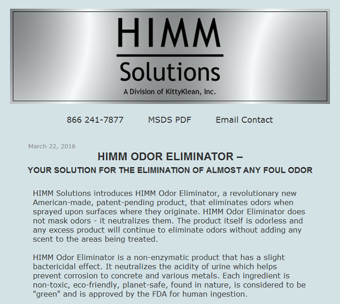 Joseph Browning Design - HIMM Solutions Website